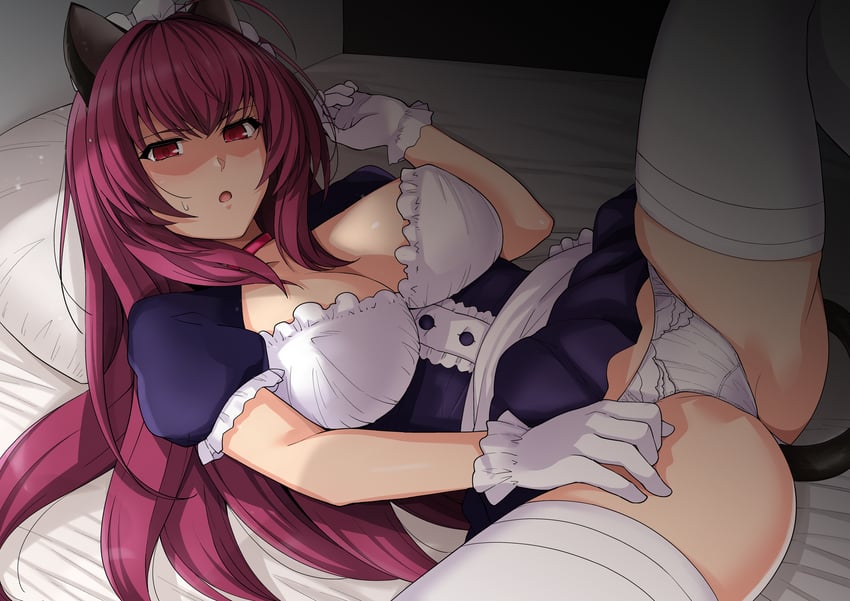 scathach (fate and 1 more) drawn by haruhisky