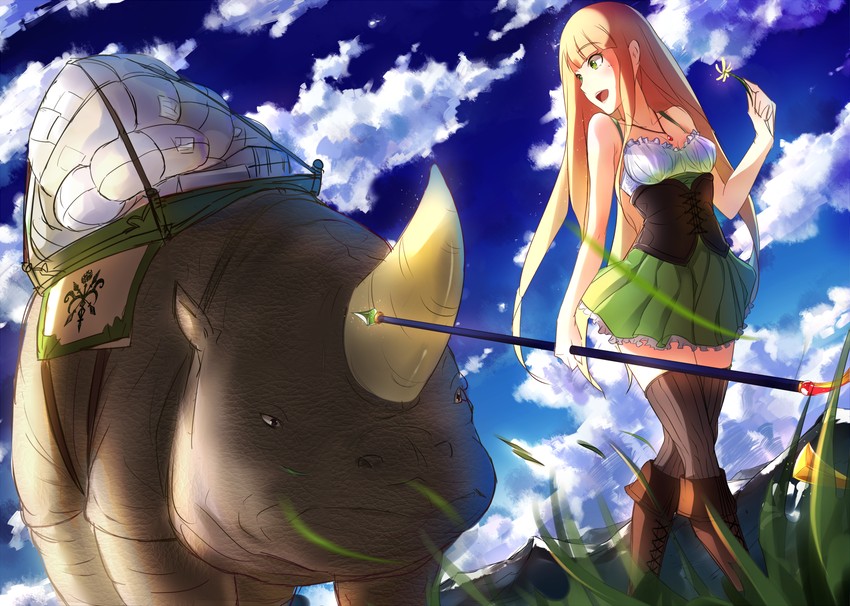 pixiv fantasia and 1 more drawn by phantania