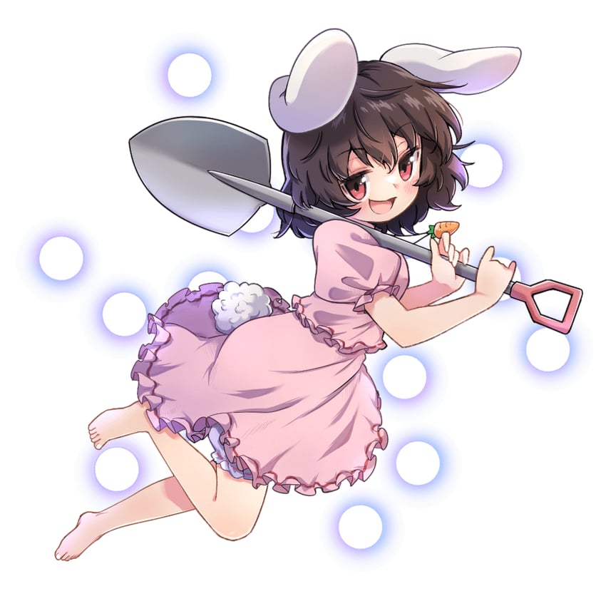 inaba tewi (touhou and 1 more) drawn by take_no_ko_(4919400)