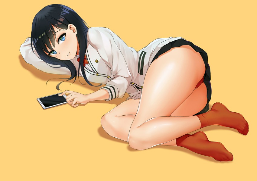 takarada rikka (gridman universe and 1 more) drawn by b3b