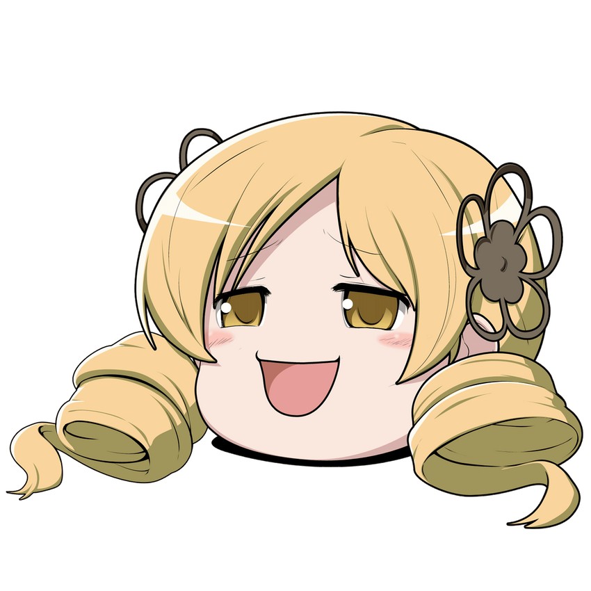 tomoe mami (touhou and 1 more) drawn by takeda_yukimura