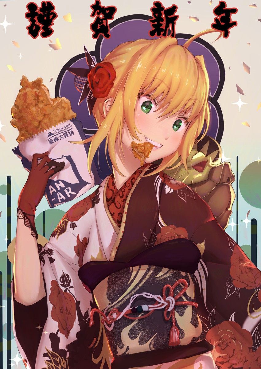 nero claudius (fate and 1 more) drawn by hakui_(b600723)