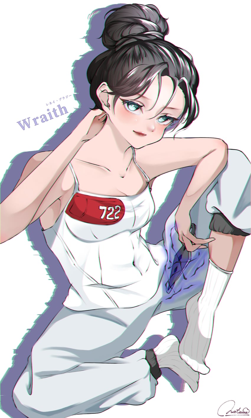 wraith and quarantine 722 wraith (apex legends) drawn by hanaen_-hanazono-
