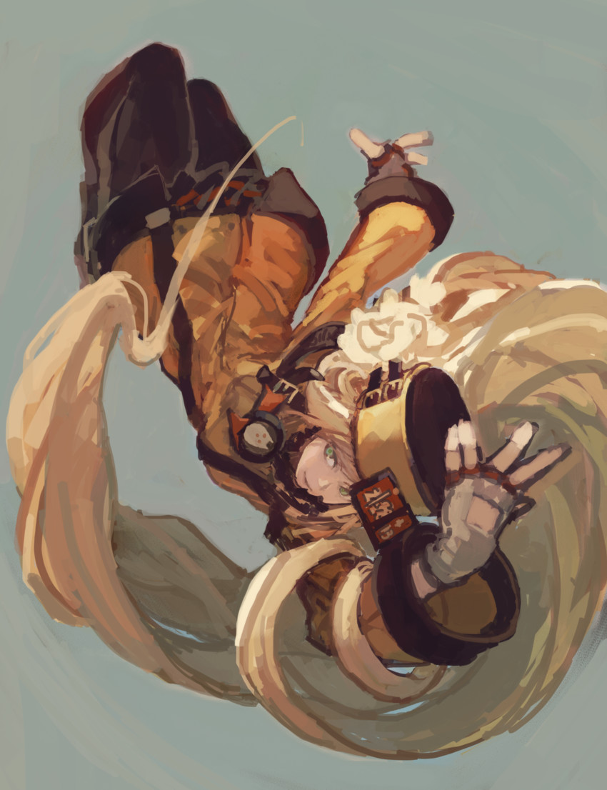 millia rage (guilty gear and 1 more) drawn by burari