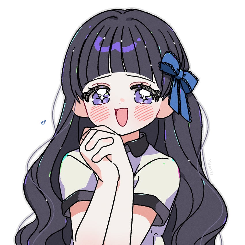 daidouji tomoyo (cardcaptor sakura) drawn by yalmyu