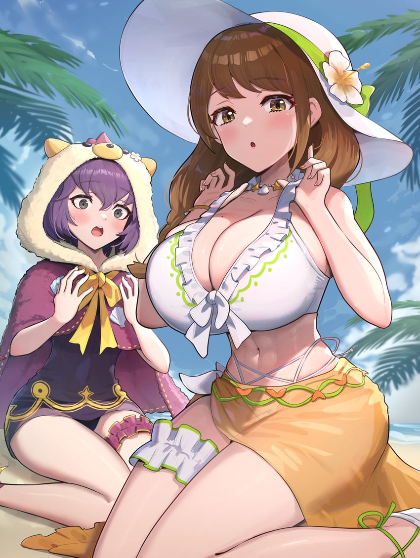 bernadetta von varley and goldmary (fire emblem and 3 more) drawn by gonzarez