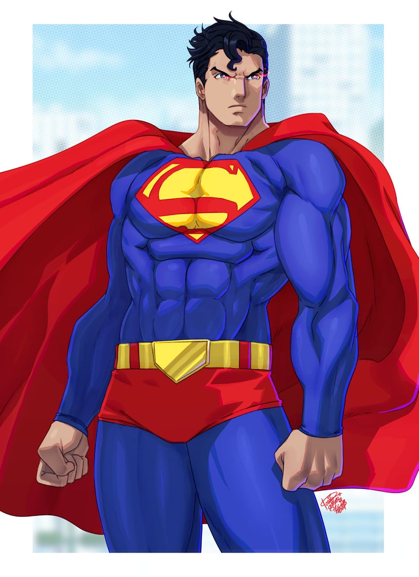 superman (dc comics and 1 more) drawn by tovio_rogers