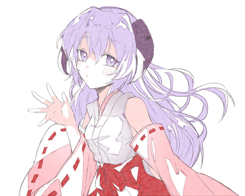 hanyuu (higurashi no naku koro ni) drawn by mura_konbane