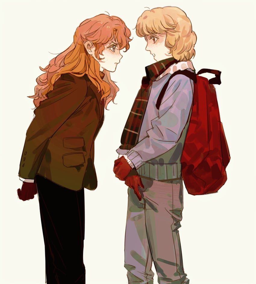 julian mintz and katerose von kreutzer (ginga eiyuu densetsu) drawn by erhuazi917