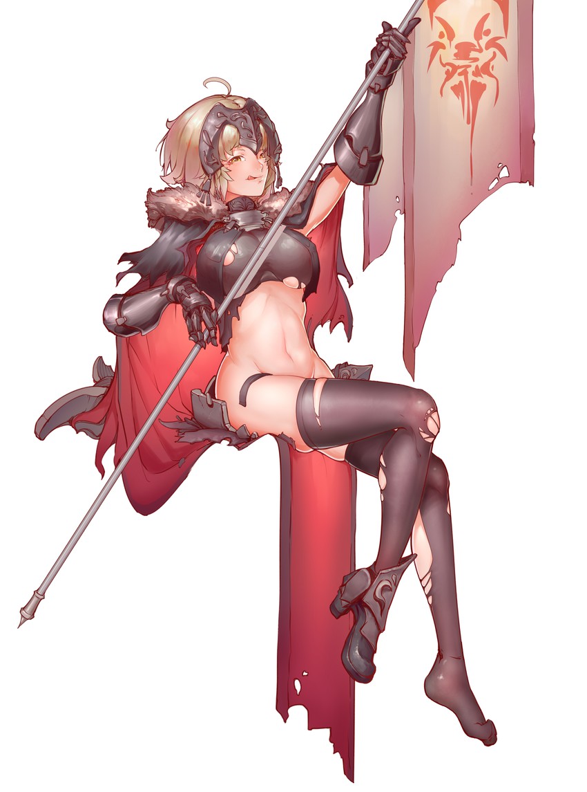 jeanne d'arc alter (fate and 2 more) drawn by di_yi_xing_zian