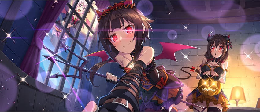 megumin, yunyun, and shinjin succubus (kono subarashii sekai ni shukufuku wo! and 1 more)