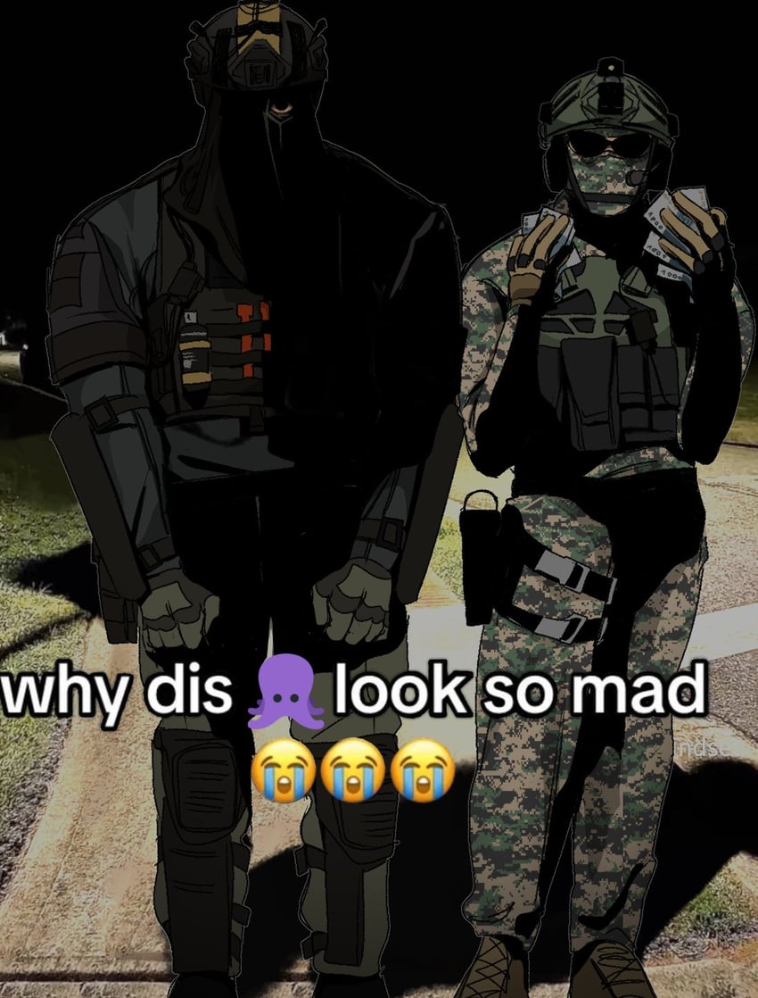 konig and horangi (call of duty and 1 more) drawn by waxxed_doghouse