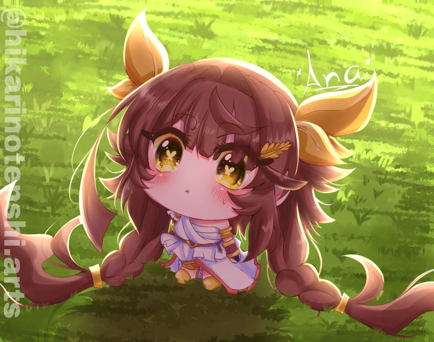 seri (original and 1 more) drawn by hikarinotenshi.arts