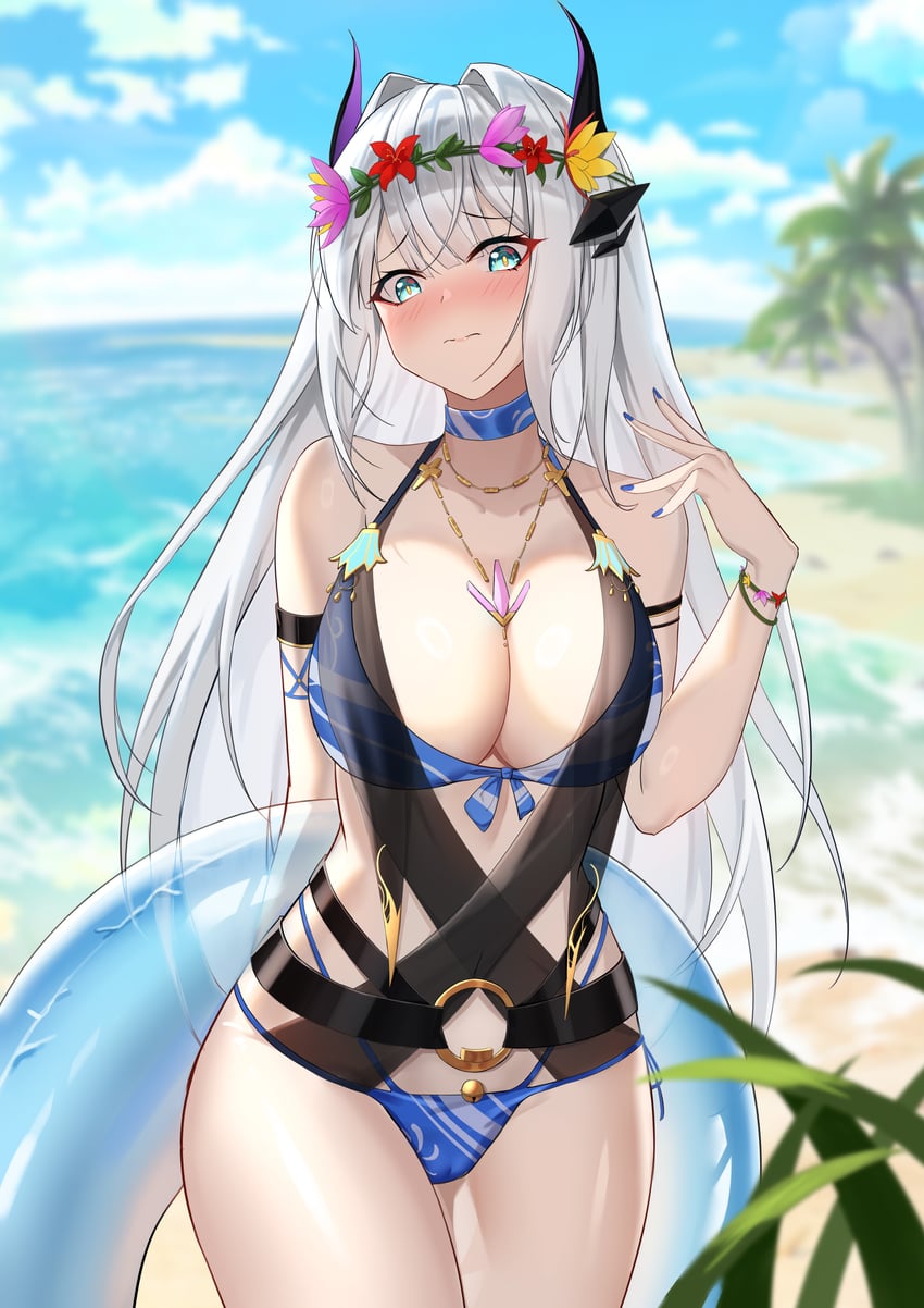 nola (tower of fantasy) drawn by dai_mao_xuan_yi