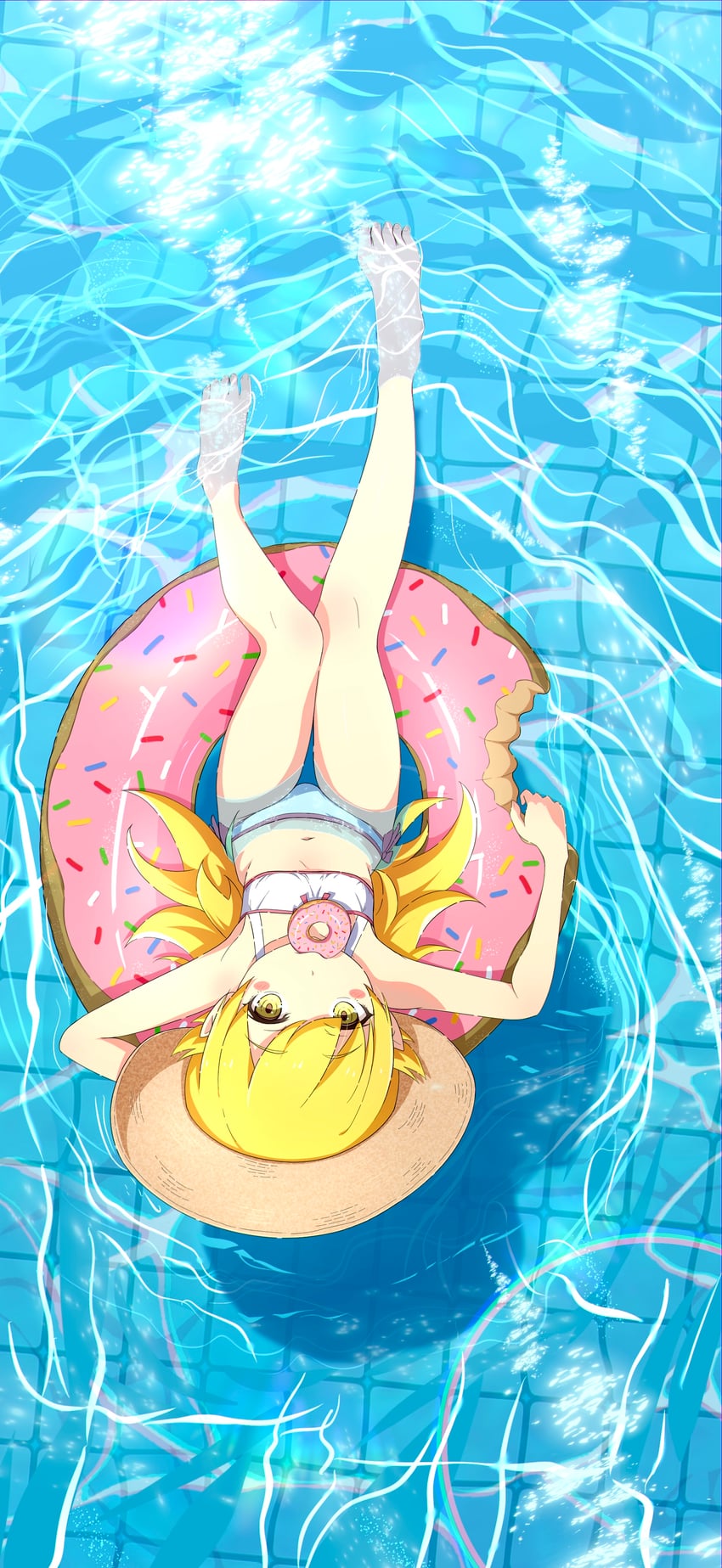 oshino shinobu (monogatari and 1 more) drawn by na-suke