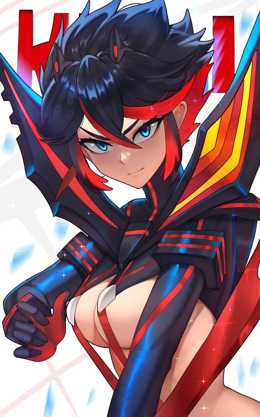 matoi ryuuko and senketsu (kill la kill) drawn by koarujpg