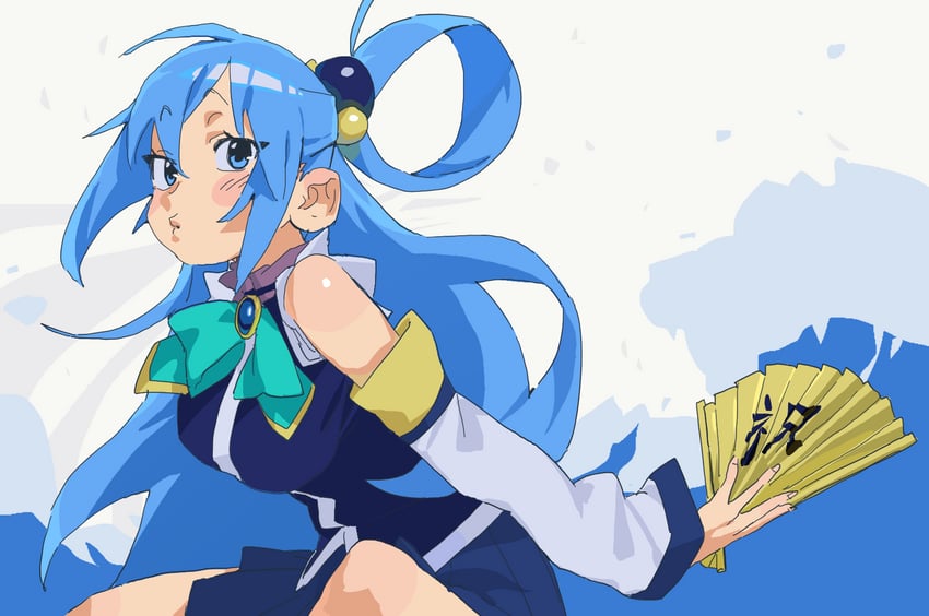 aqua (kono subarashii sekai ni shukufuku wo!) drawn by ditro