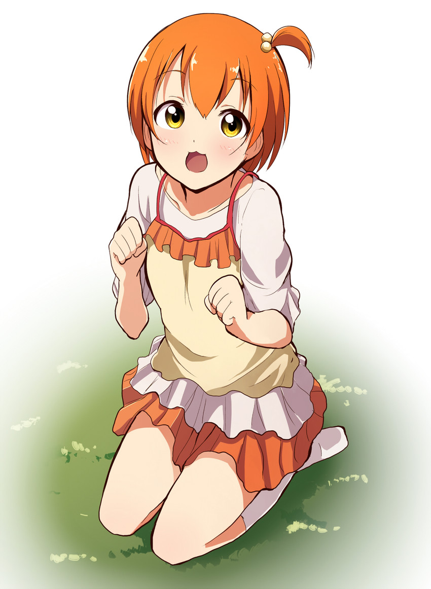 hoshizora rin (love live! and 1 more) drawn by tata_(tataice)