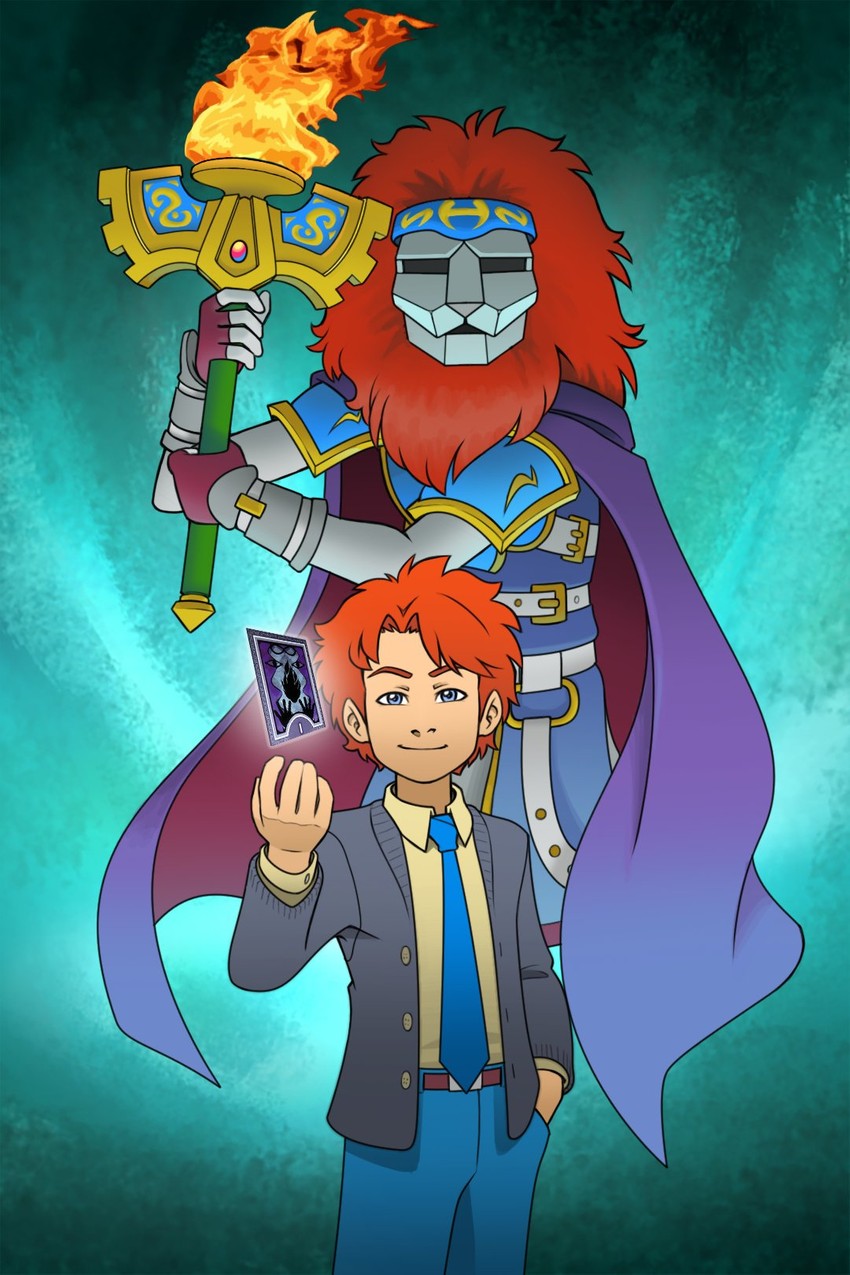 roy (fire emblem and 4 more) drawn by guilhermerm