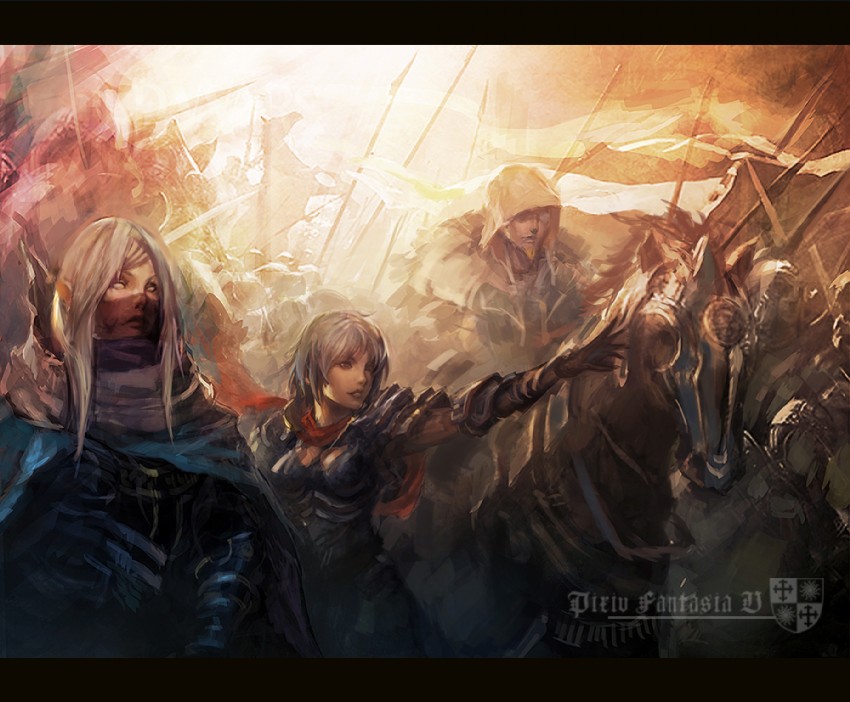 pixiv fantasia and 1 more drawn by suker116