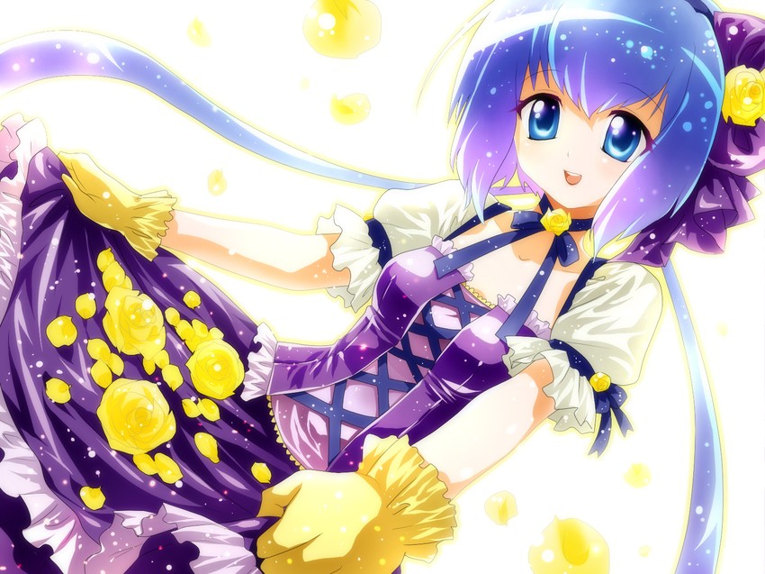 aoki lapis (vocaloid) drawn by oumi_sanaka