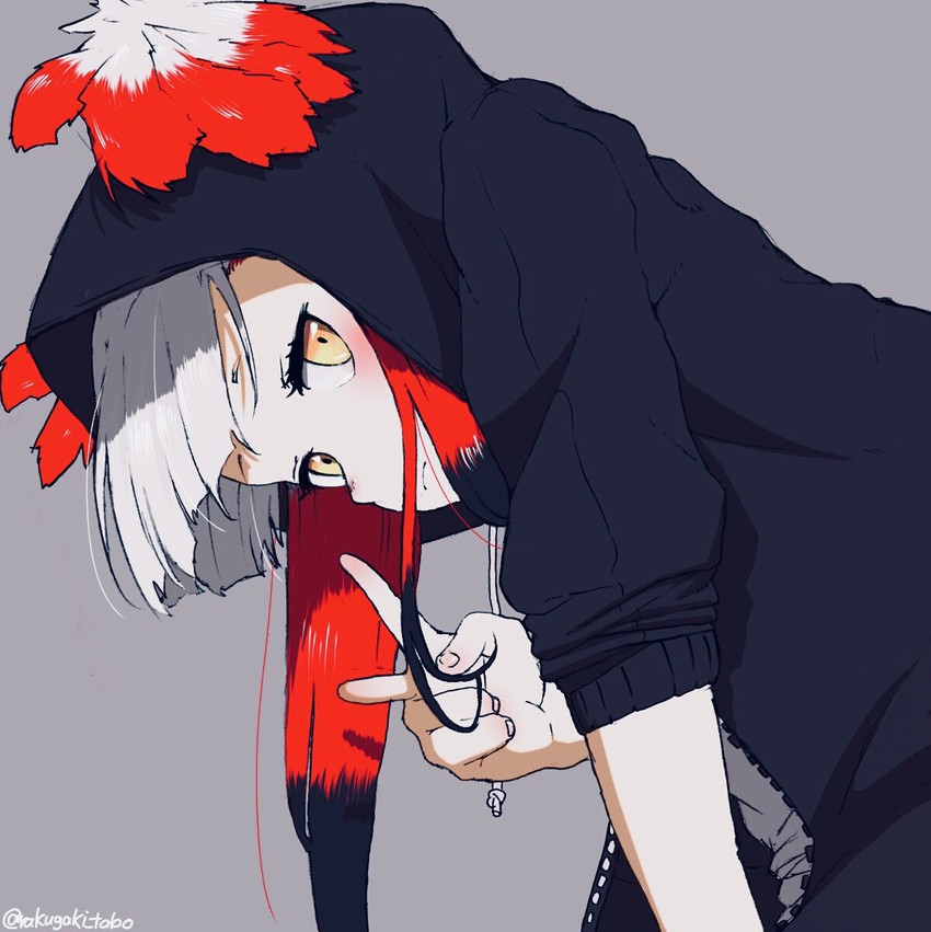 japanese crested ibis (kemono friends) drawn by turbo_engine_(rakugaki_tabo)