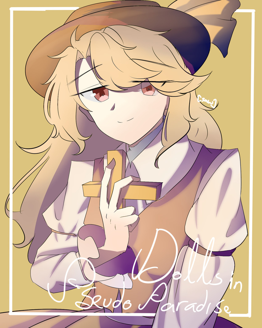 jacket girl (touhou and 1 more) drawn by ribonsaw8603