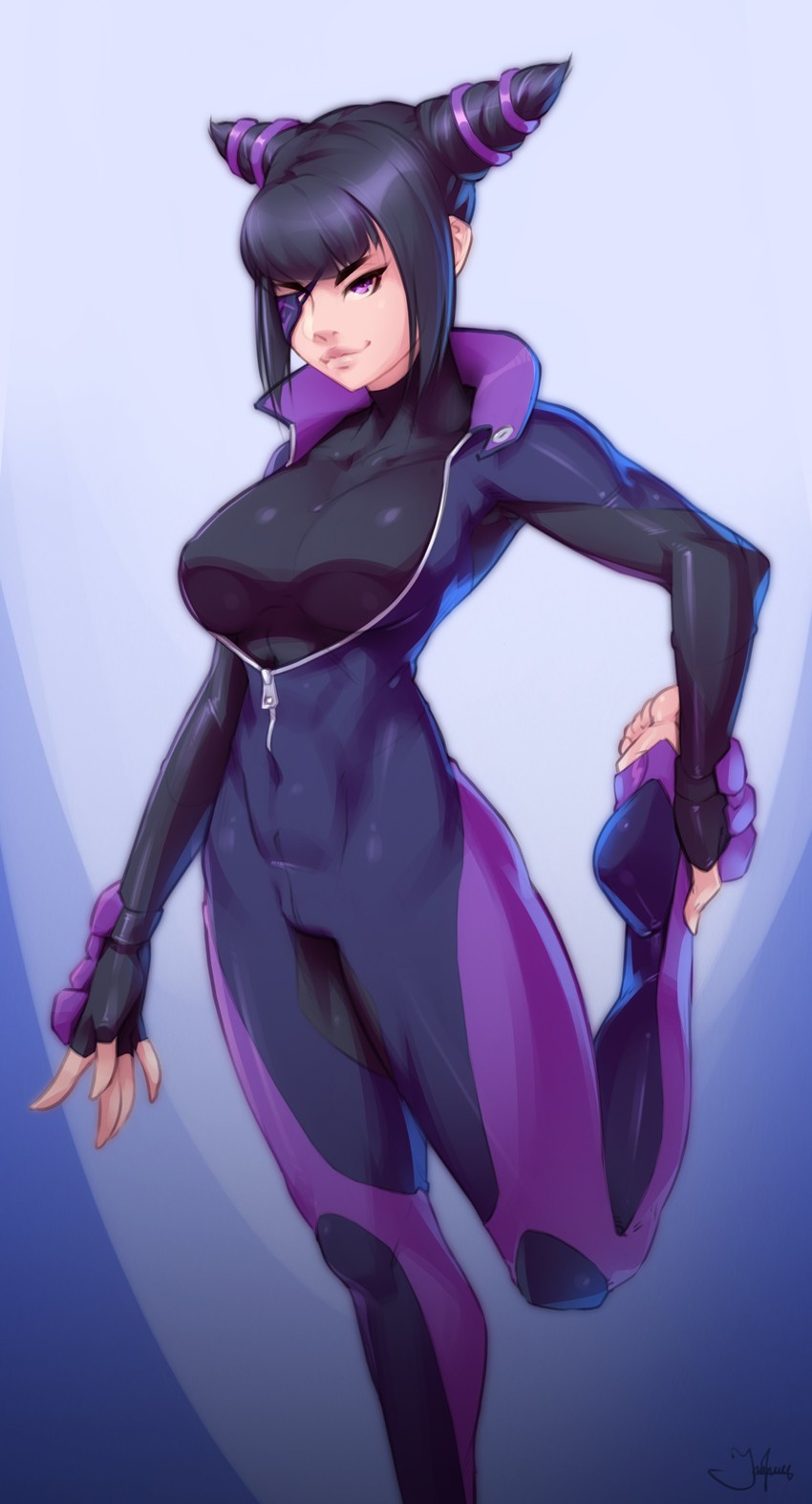 han juri (street fighter and 1 more) drawn by orresu