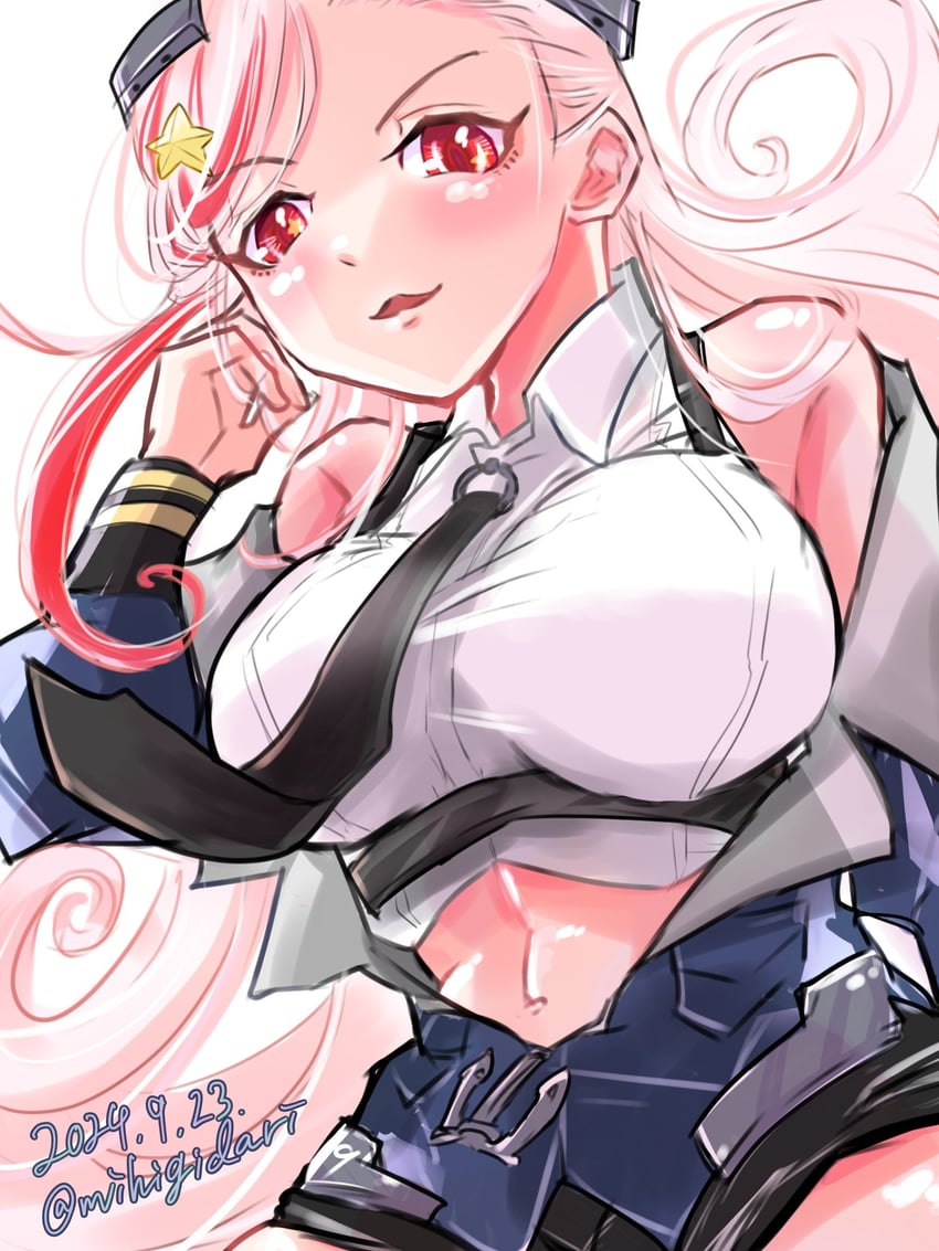 massachusetts (kantai collection) drawn by mihigidari