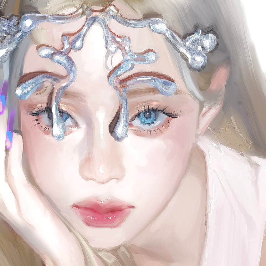 winter (real life and 1 more) drawn by whoisluvme