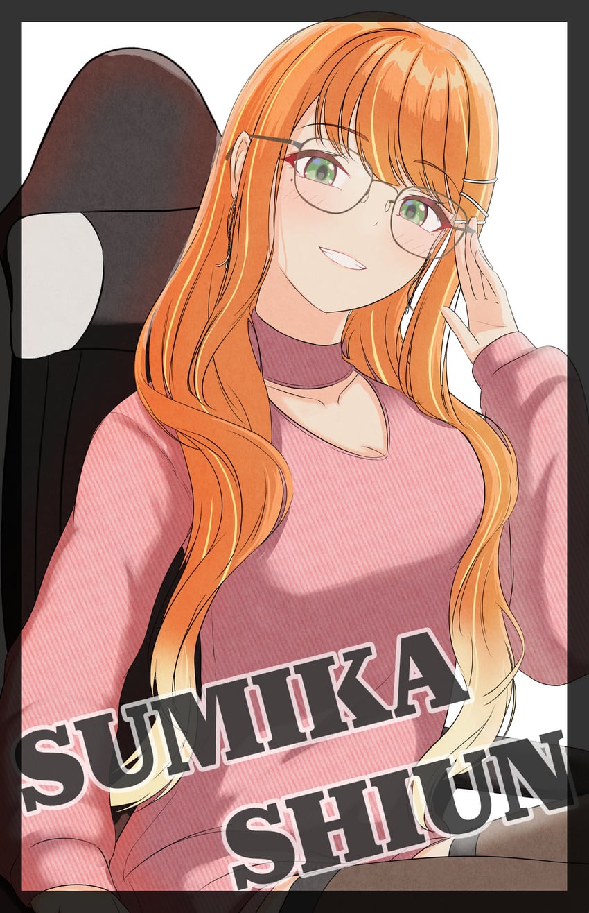 shiun sumika and minato miya (idolmaster and 2 more) drawn by raku_(raku-san)