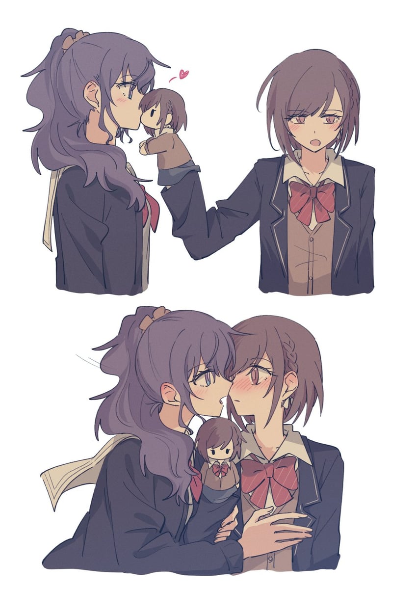 asahina mafuyu and shinonome ena (project sekai) drawn by akisan_(prsk_ak1)