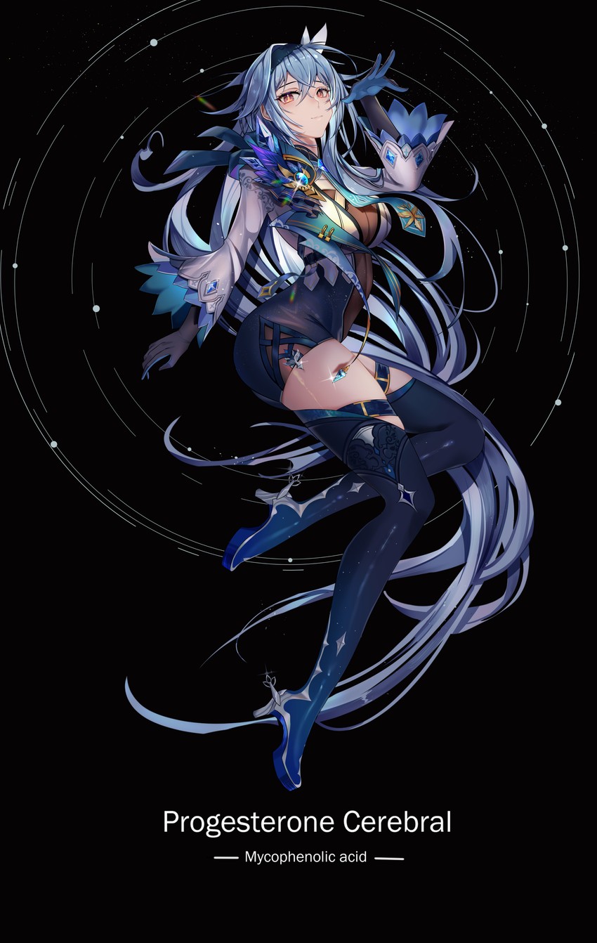 eula (genshin impact) drawn by sabou_san-shitsu_kokoro