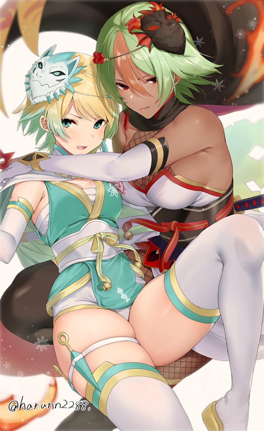 fjorm and laegjarn (fire emblem and 1 more) drawn by haru_(nakajou-28)