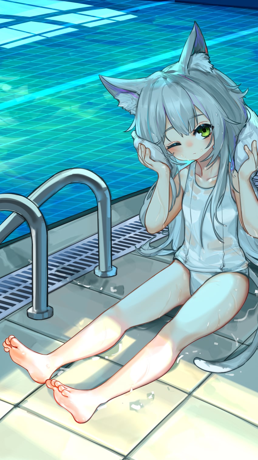 rosmontis (arknights) drawn by kourou_(kouroukun)