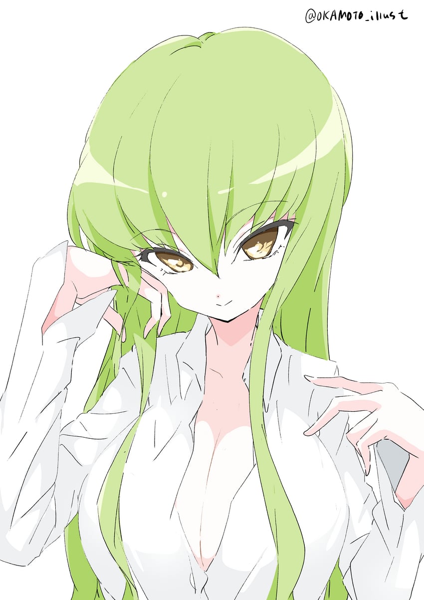 c.c. (code geass) drawn by white_gorilla_(okamoto)