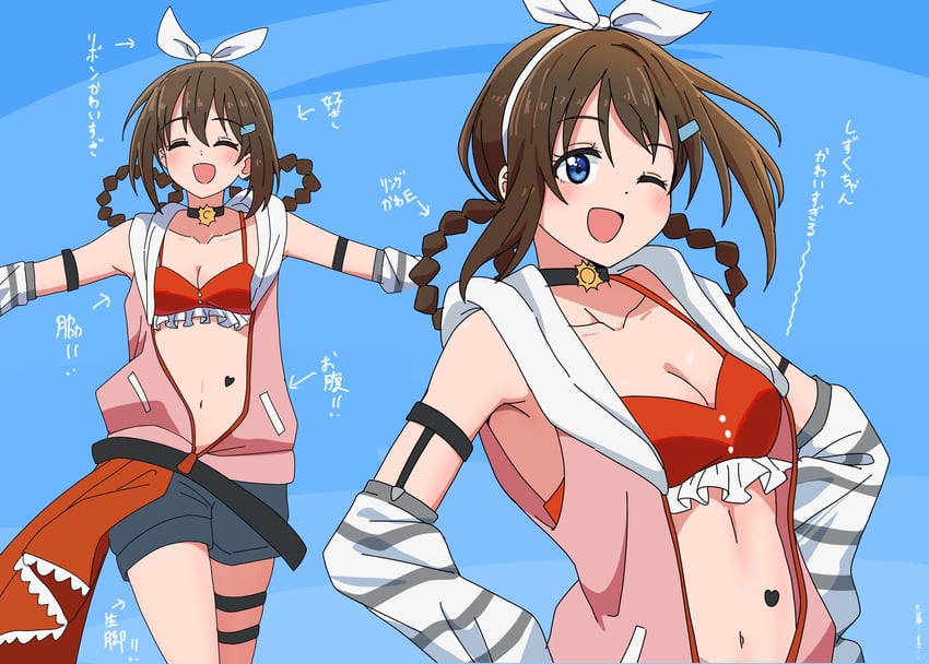 osaka shizuku (love live! and 2 more) drawn by taiyakippassion