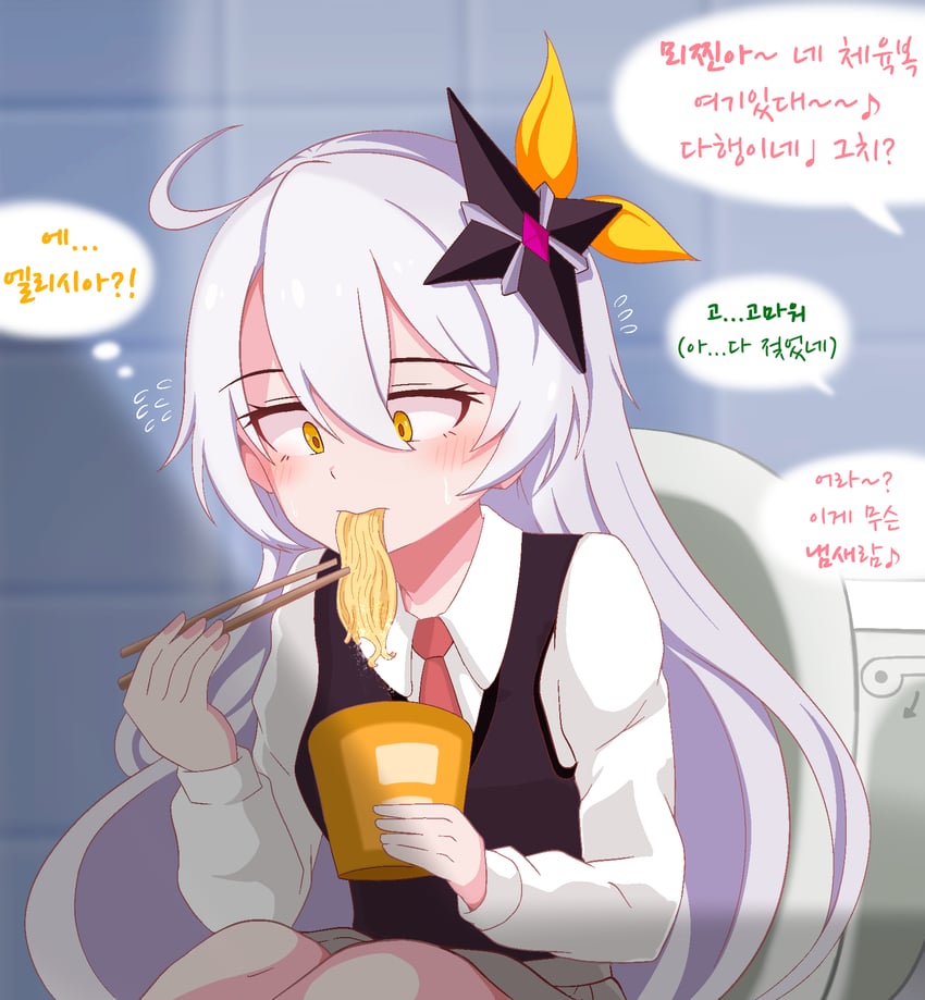 kiana kaslana (honkai and 1 more) drawn by milliani