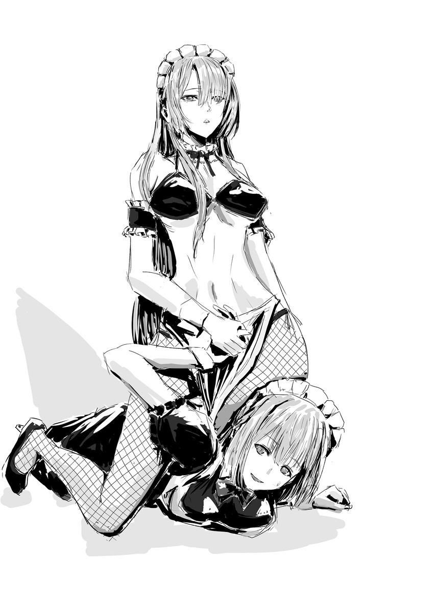 rpk-16 and ak-15 (girls' frontline) drawn by chika_(keiin)