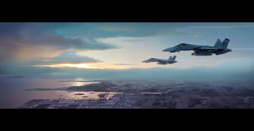 ace combat drawn by pvtskwerl