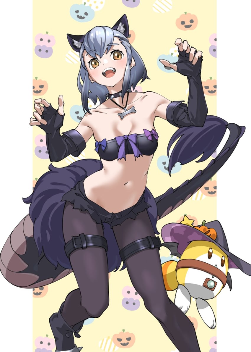 lucky beast, cerberus, and hikari (kemono friends) drawn by tanabe_(fueisei)
