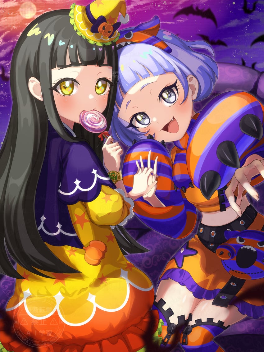 mamiya chii and suzukaze tsumugi (pretty series and 1 more) drawn by mainatsu