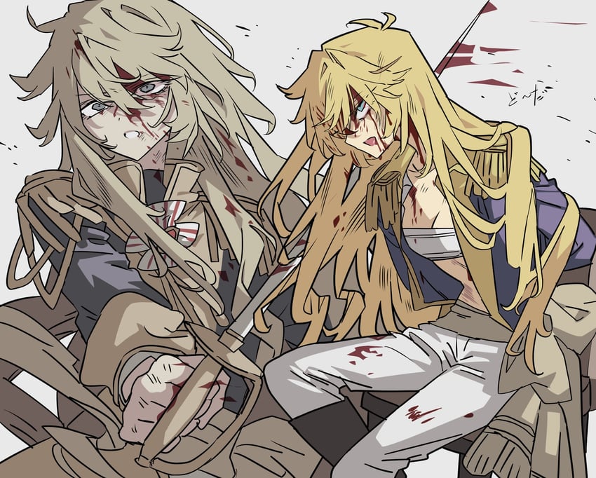 oscar francois de jarjayes (versailles no bara) drawn by meremero