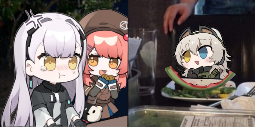 mp7, ak-alfa, cheeta, tololo, and peritya (girls' frontline and 1 more)