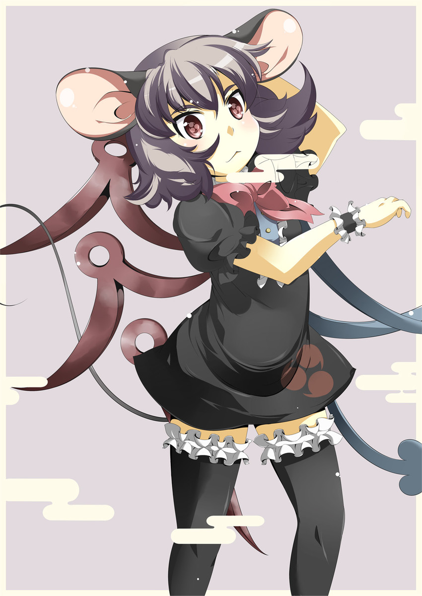 nazrin and houjuu nue (touhou) drawn by mepikari