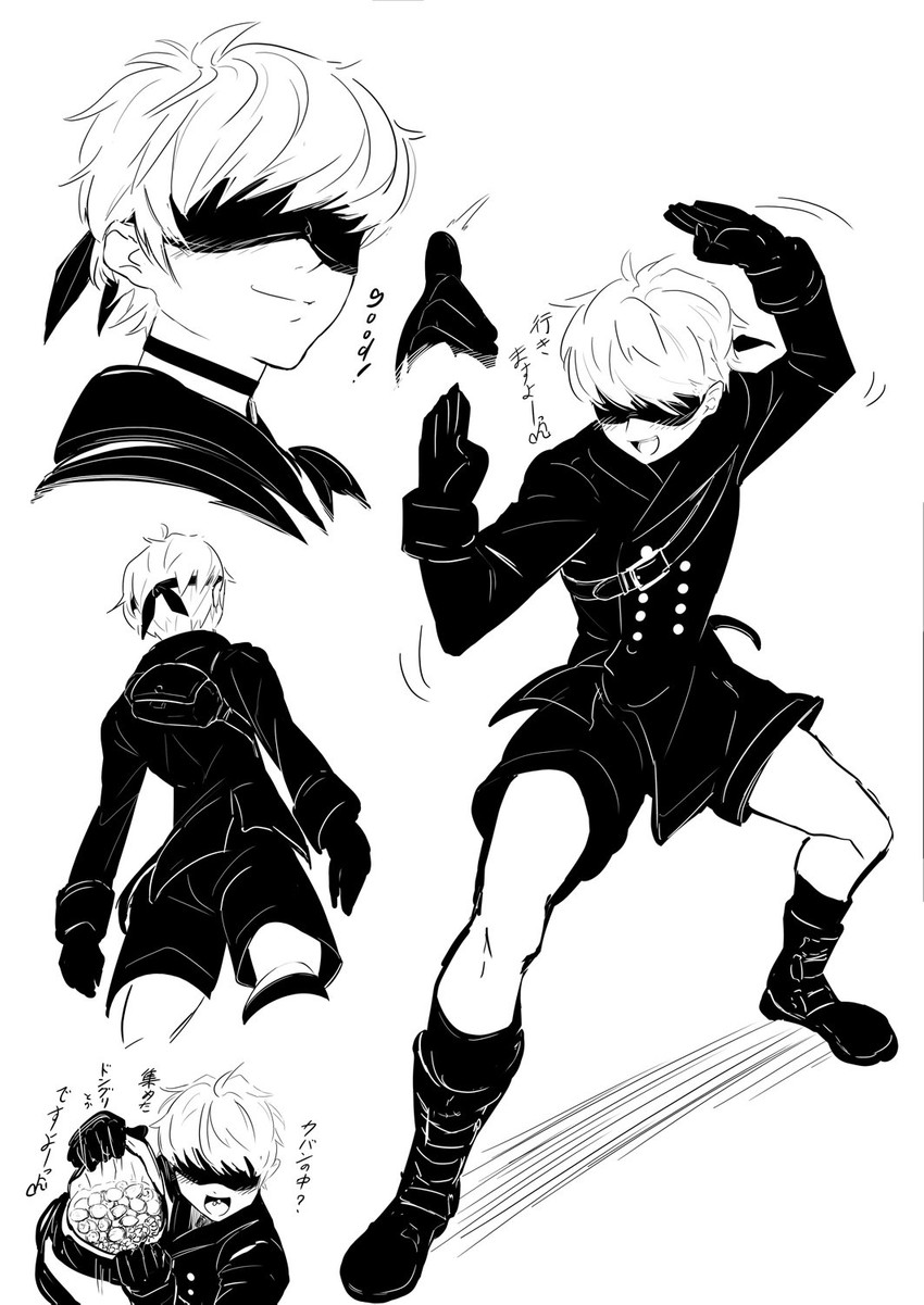 9s (nier and 1 more) drawn by imizu_(nitro_unknown)