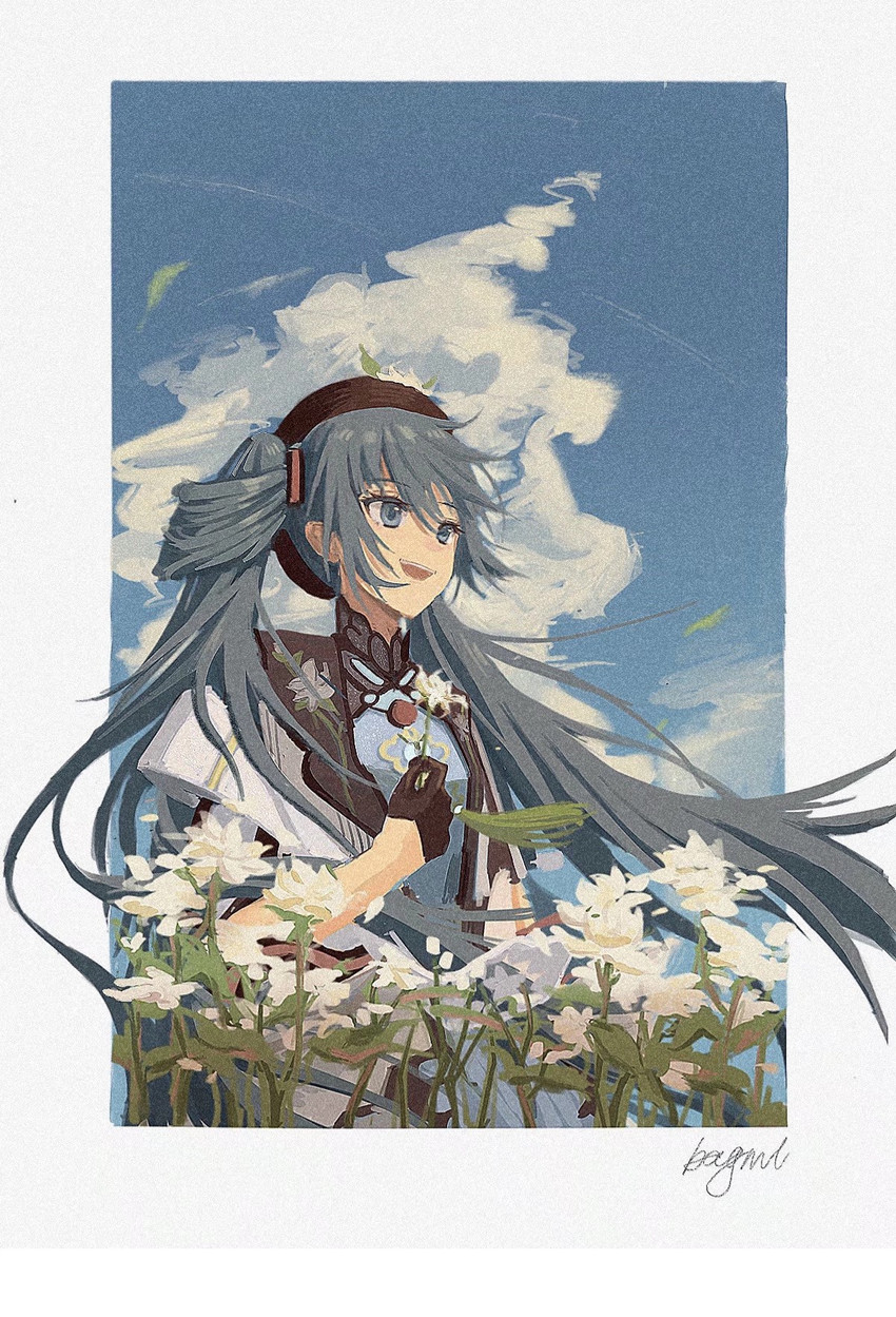 hatsune miku (vocaloid and 1 more) drawn by bagml