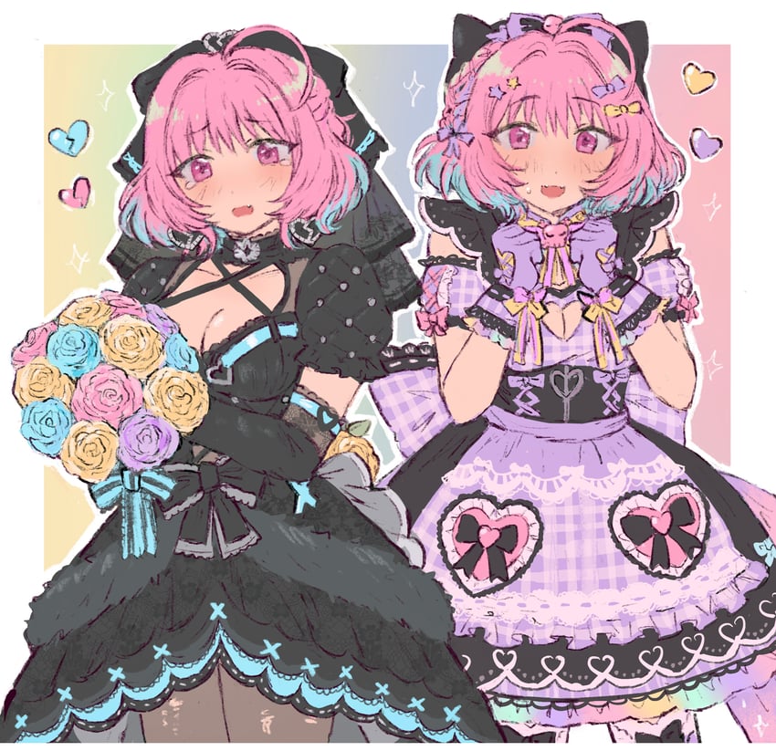 yumemi riamu (idolmaster and 2 more) drawn by sana5353