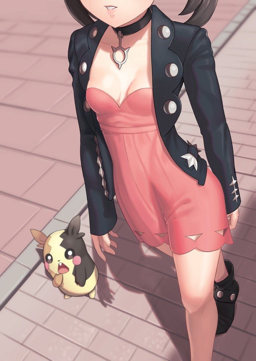 marnie and morpeko (pokemon and 1 more) drawn by putcher