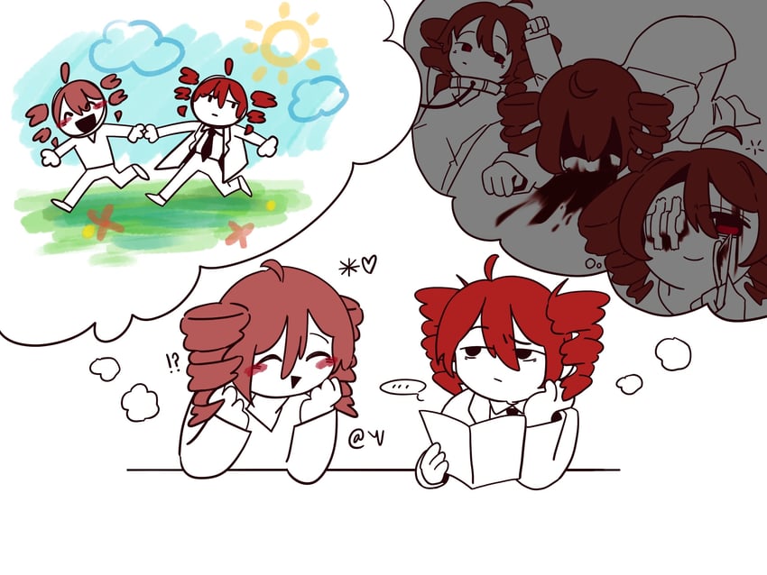 kasane teto (utau and 1 more) drawn by teyu_ouo